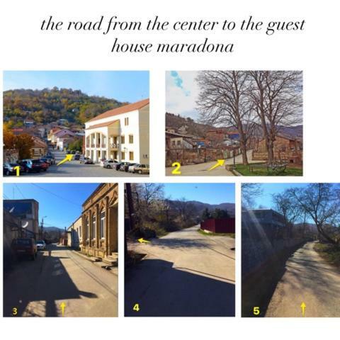 Guest House Maradona Sighnaghi Extérieur photo